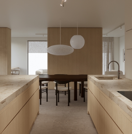 From kitchen